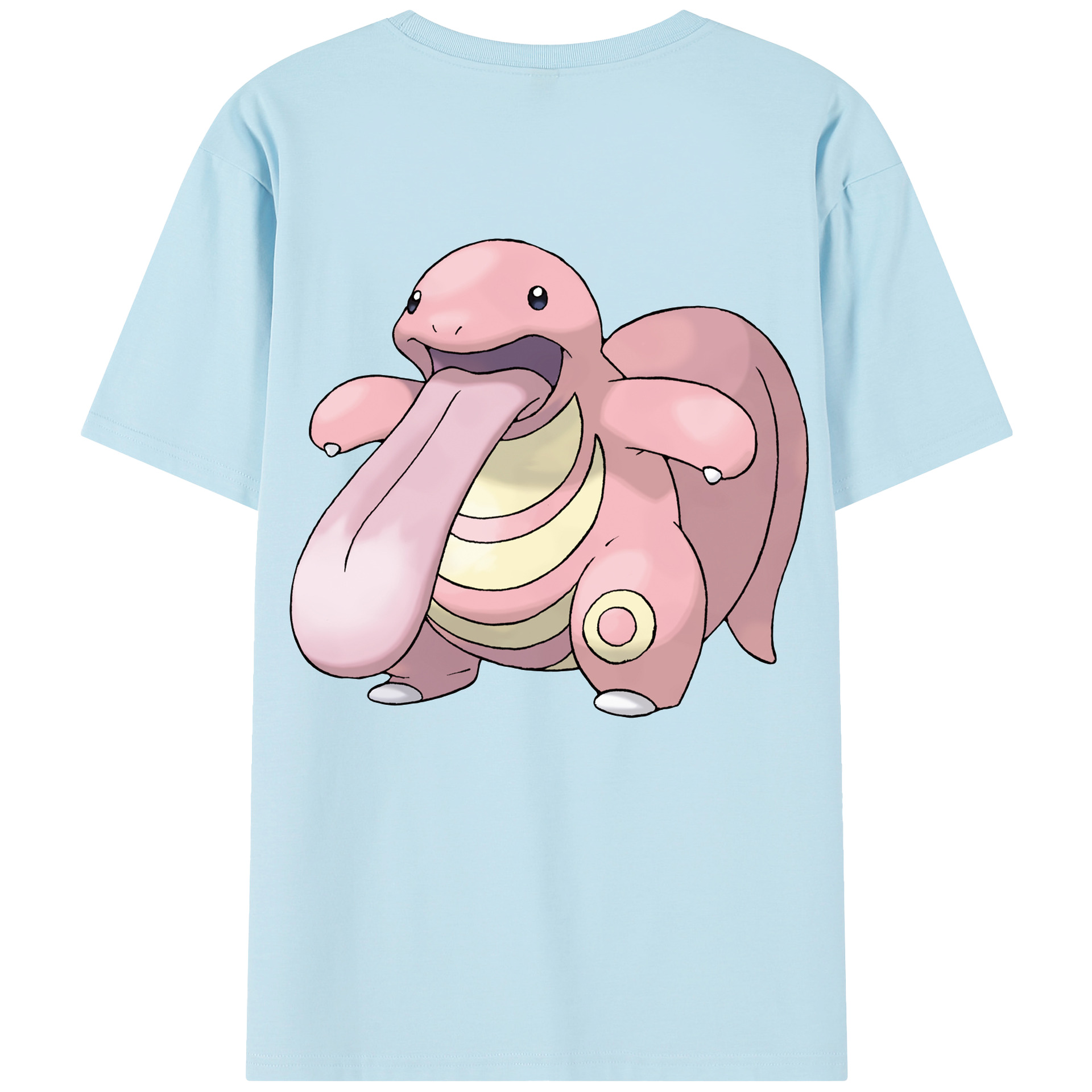 （画像用） ポケットモンスター Pokémon 綿100％半袖Tシャツ（背面プリント）